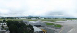 Archived image Webcam Salzburg Airport Panorama 13:00