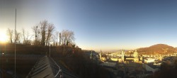 Archived image Webcam Panoramic view from Salzburg funicular 13:00