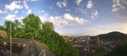 Archived image Webcam Panoramic view from Salzburg funicular 06:00