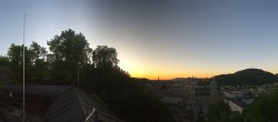 Archiv Foto Webcam Panorama Salzburg Festungsbahn 19:00