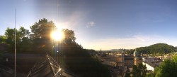 Archived image Webcam Panoramic view from Salzburg funicular 17:00