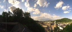 Archiv Foto Webcam Panorama Salzburg Festungsbahn 15:00