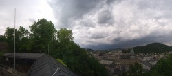 Archived image Webcam Panoramic view from Salzburg funicular 13:00