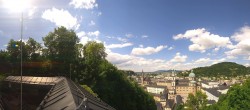 Archived image Webcam Panoramic view from Salzburg funicular 13:00