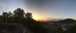 Archived image Webcam Panoramic view from Salzburg funicular 19:00