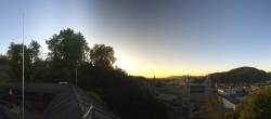Archiv Foto Webcam Panorama Salzburg Festungsbahn 19:00