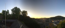 Archiv Foto Webcam Panorama Salzburg Festungsbahn 19:00