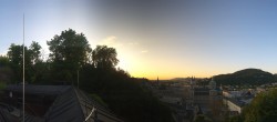 Archiv Foto Webcam Panorama Salzburg Festungsbahn 19:00