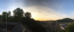 Archiv Foto Webcam Panorama Salzburg Festungsbahn 19:00