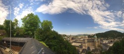 Archiv Foto Webcam Panorama Salzburg Festungsbahn 09:00