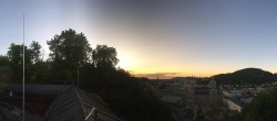 Archiv Foto Webcam Panorama Salzburg Festungsbahn 19:00