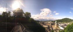 Archiv Foto Webcam Panorama Salzburg Festungsbahn 15:00