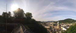 Archiv Foto Webcam Panorama Salzburg Festungsbahn 10:00