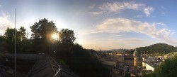 Archiv Foto Webcam Panorama Salzburg Festungsbahn 17:00