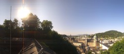 Archiv Foto Webcam Panorama Salzburg Festungsbahn 15:00