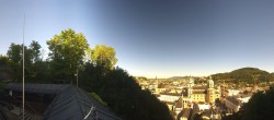 Archived image Webcam Panoramic view from Salzburg funicular 09:00
