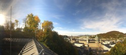 Archived image Webcam Panoramic view from Salzburg funicular 13:00