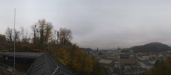 Archived image Webcam Panoramic view from Salzburg funicular 13:00