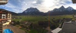 Archiv Foto Webcam Panoramablick Zugspitze 07:00
