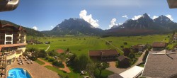 Archived image Webcam Panoramic view Hotel Post Lermoos 09:00