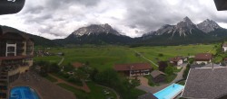 Archiv Foto Webcam Panoramablick Zugspitze 13:00