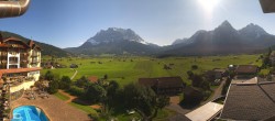 Archived image Webcam Panoramic view Hotel Post Lermoos 09:00