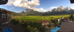 Archived image Webcam Panoramic view Hotel Post Lermoos 15:00