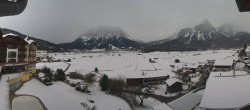 Archived image Webcam Panoramic view Hotel Post Lermoos 13:00