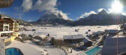 Archiv Foto Webcam Panoramablick Zugspitze 09:00