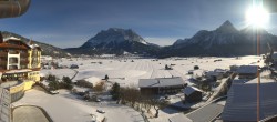 Archiv Foto Webcam Panoramablick Zugspitze 09:00