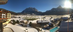 Archiv Foto Webcam Panoramablick Zugspitze 09:00