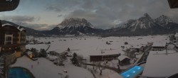 Archived image Webcam Panoramic view Hotel Post Lermoos 15:00