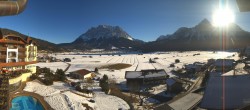 Archiv Foto Webcam Panoramablick Zugspitze 09:00