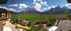Archived image Webcam Panoramic view Hotel Post Lermoos 11:00