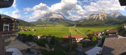 Archived image Webcam Panoramic view Hotel Post Lermoos 17:00