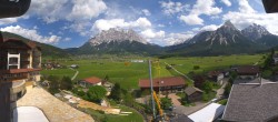 Archiv Foto Webcam Panoramablick Zugspitze 13:00
