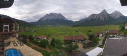 Archiv Foto Webcam Panoramablick Zugspitze 09:00