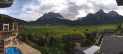 Archiv Foto Webcam Panoramablick Zugspitze 09:00