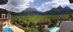 Archiv Foto Webcam Panoramablick Zugspitze 11:00