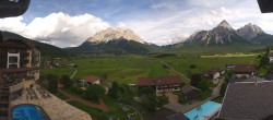 Archiv Foto Webcam Panoramablick Zugspitze 15:00