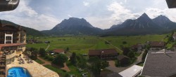 Archiv Foto Webcam Panoramablick Zugspitze 09:00
