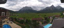 Archiv Foto Webcam Panoramablick Zugspitze 11:00