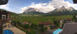 Archiv Foto Webcam Panoramablick Zugspitze 15:00