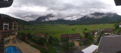 Archived image Webcam Panoramic view Hotel Post Lermoos 07:00