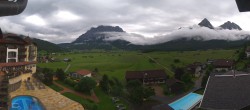 Archived image Webcam Panoramic view Hotel Post Lermoos 15:00