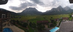 Archiv Foto Webcam Panoramablick Zugspitze 13:00