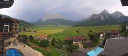 Archived image Webcam Panoramic view Hotel Post Lermoos 15:00