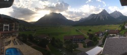 Archiv Foto Webcam Panoramablick Zugspitze 01:00