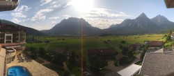 Archiv Foto Webcam Panoramablick Zugspitze 02:00