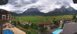 Archiv Foto Webcam Panoramablick Zugspitze 15:00